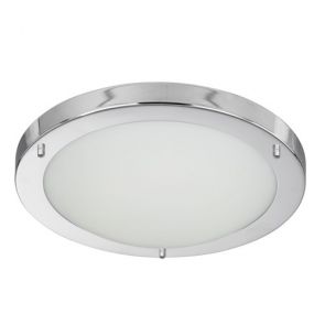  Led Flush Chrome Fitting, Opal Glass, 12w BPOSL1383