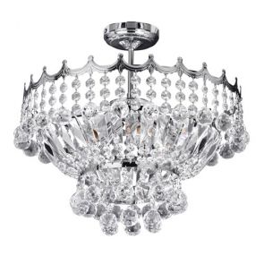  5lt 39Cm Chrome Semi Flush Cw Xta BPOSL1461