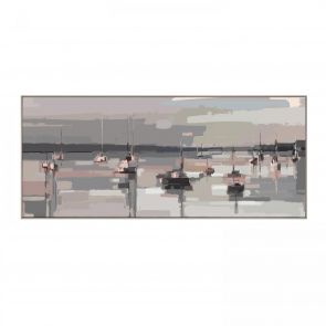 Artwork Boats at Anchor