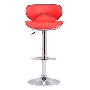 Stools Red Arched Back Stool