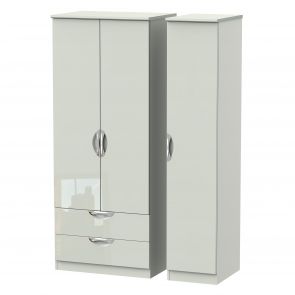 Modena Triple 2 Drawer Robe