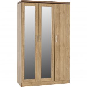 Bridford 3 Door All Hanging Wardrobe