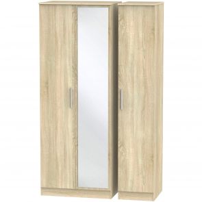 Zelah Triple Mirror Robe