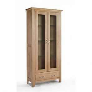 Kingsbridge Oak Dining Oak Display Cabinet