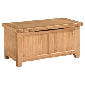 Chalkwell Oak Bedroom Blanket Box