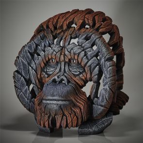 Edge Sculpture Orangutan Bust