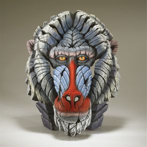 Edge Sculpture Mandrill Bust