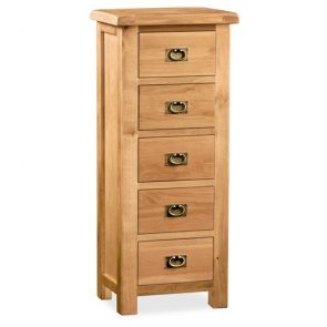 Oakhampton Bedroom 5 Drawer Tallboy