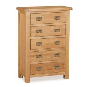 Oakhampton Bedroom Chest 5 Drawer