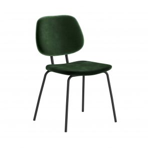 Shoreditch Lily Chair - Green Velvet - 10185-T2