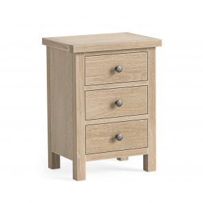 Mansion House Oak White Wash Bedside