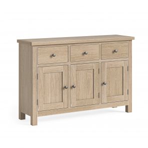 Mansion House Oak White Wash Large Sideboard