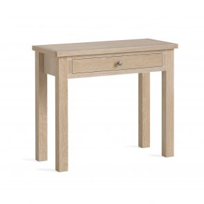 Mansion House Oak White Wash SINGLE DRAWER DESK