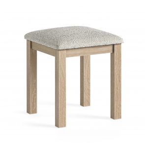 Mansion House Oak White Wash Stool