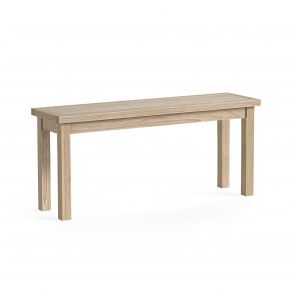 Mansion House Oak White Wash Bench