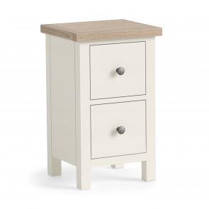 Mansion House White Narrow Bedside