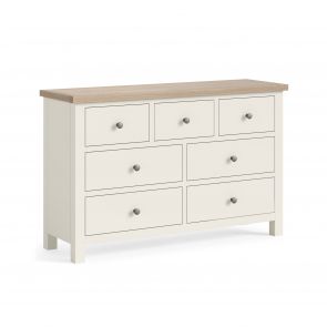 Mansion House White Chest 3 Over 4