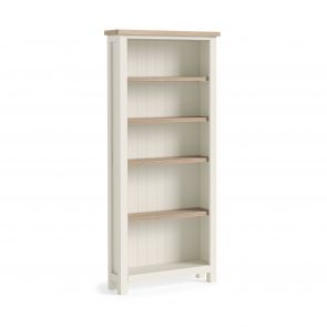 Mansion House White Large Bookcase_Kd