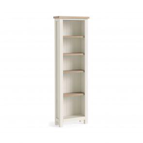 Mansion House White Slim Bookcase_Kd