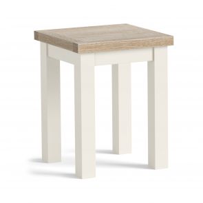 Mansion House White Lamp Table