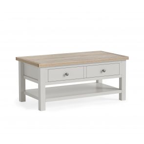 Mansion House Grey Coffee Table With Shelf