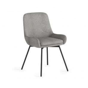 Shoreditch  EVIE CHAIR - GREY BOUCLE - 70334-T