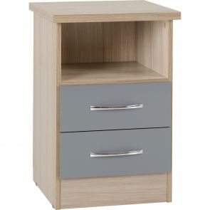 Havana 2 Drawer Bedside