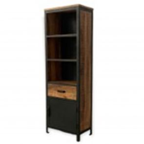 Chapra Mango Large Bookcase with 1 Drawer