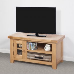 Chalkwell Oak Dining Small Oak TV Unit