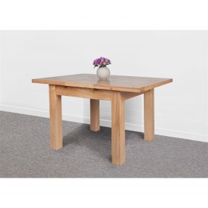 Chalkwell Oak Dining Square Extending Oak Table .90m - 1.3m