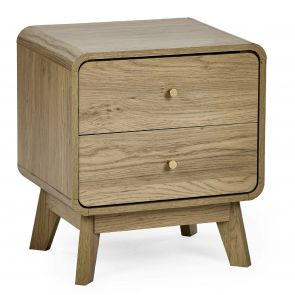 India 2 Drawer Bedside