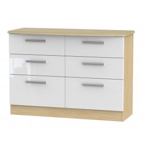 Chelsea 6 Drawer Midi Chest