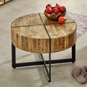 Bombay Dining Coffee Table With Metal Legs