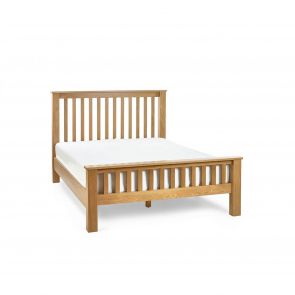 Montrose Oak High Footend Bed