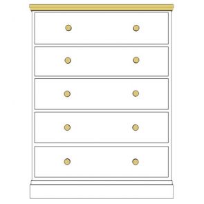 Cornish 5 Drawer Chest