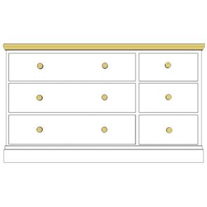 Cornish 6 Drawer Multichest