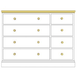 Cornish 8 Drawer Multichest
