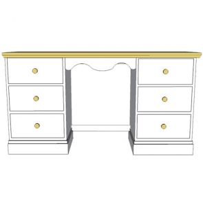 Cornish Double Pedestal D/Table
