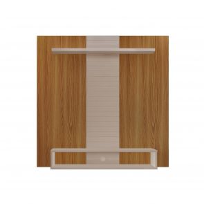 Medway Fixed TV Wall Panel With Shelf & Storage