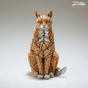 Miniature Sitting Cat (Ginger)