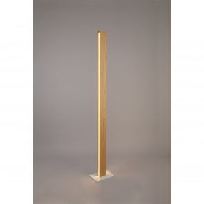 Bfs Lighting Asia Floor Lamp, 2 x 18W LED, 3000K, 1560lm, Oak/Matt White,     IL1917HS