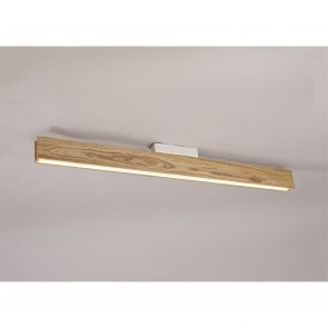 Bfs Lighting Asia Ceiling, 2 x 18W LED, 3000K, 1528lm, Oak, Matt White,     IL8817HS