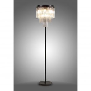 Bfs Lighting Bonni Floor Lamp, 9 Light E14, Brown Oxide Item Weight: 17.5kg IL2867HS