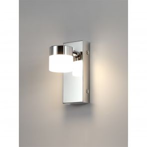 Bfs Lighting Britanora Wall Lamp Single Adjustable, 1 x 5W LED, 4000K, 415lm, IP44, Polished 