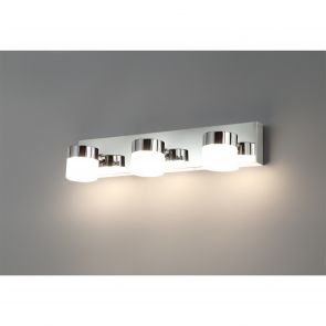 Bfs Lighting Britanora Wall Lamp Triple Adjustable, 3 x 5W LED, 4000K, 1275lm, IP44, Polished