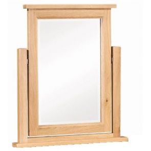 Chalkwell Oak Bedroom Dressing Table Mirror