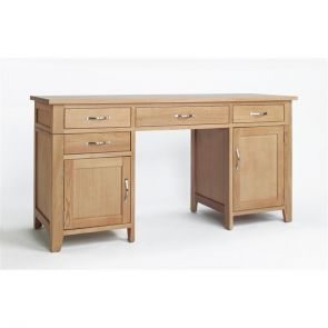 Kingsbridge Dining Double Ped Desk