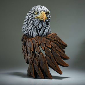 Edge Sculpture Bald Eagle Bust