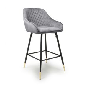 Salcombe Bar Stool Grey