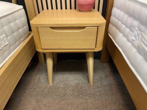 Evesham Oak 1 Drawer Bedside